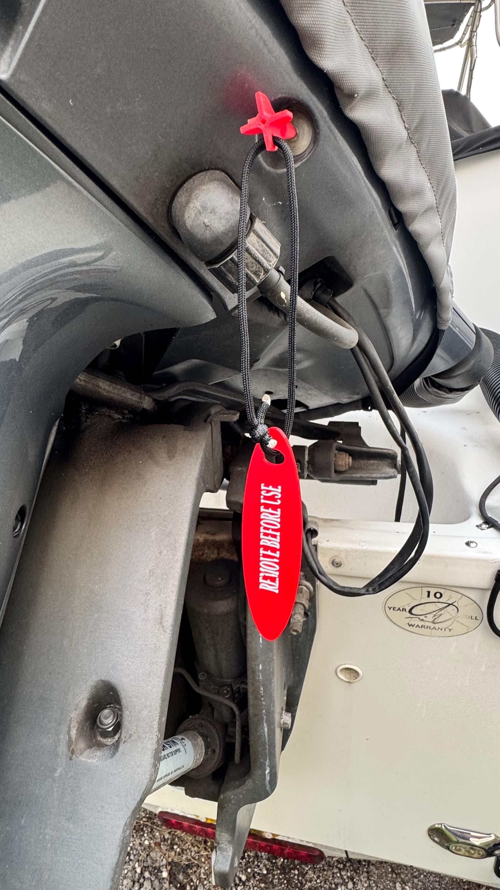 MUD DAUBER STOPPER "Every Outboard Engine Should Have One"