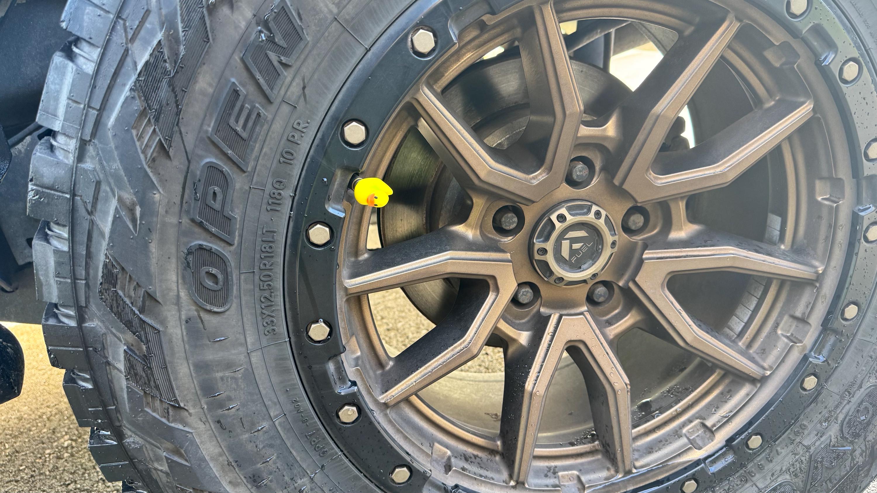 Jeep Wrangler Duck Valve Stem Caps